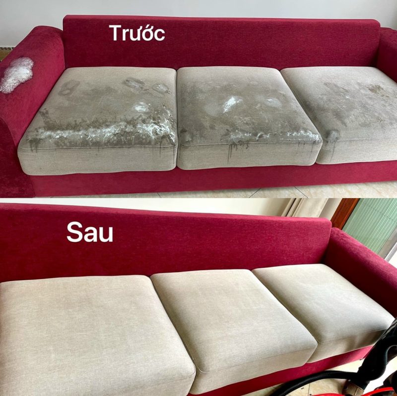 Dịch vụ giặt ghế sofa tại nhà Nam Định
