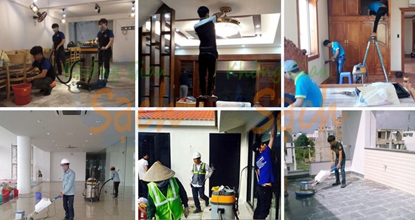 Dịch vụ vệ sinh nhà cửa Quảng Ngãi